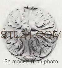 Розетки (ROSETTE_1340 -  | 3D model 3DSMAX / OBJ / STL) 3D модель для ЧПУ станка
